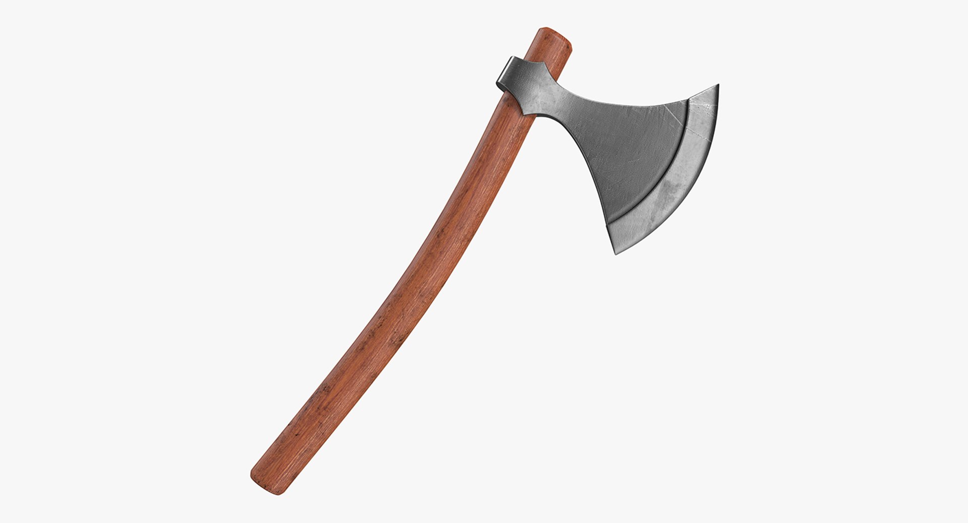 Swedish Viking Axe 3D model preview