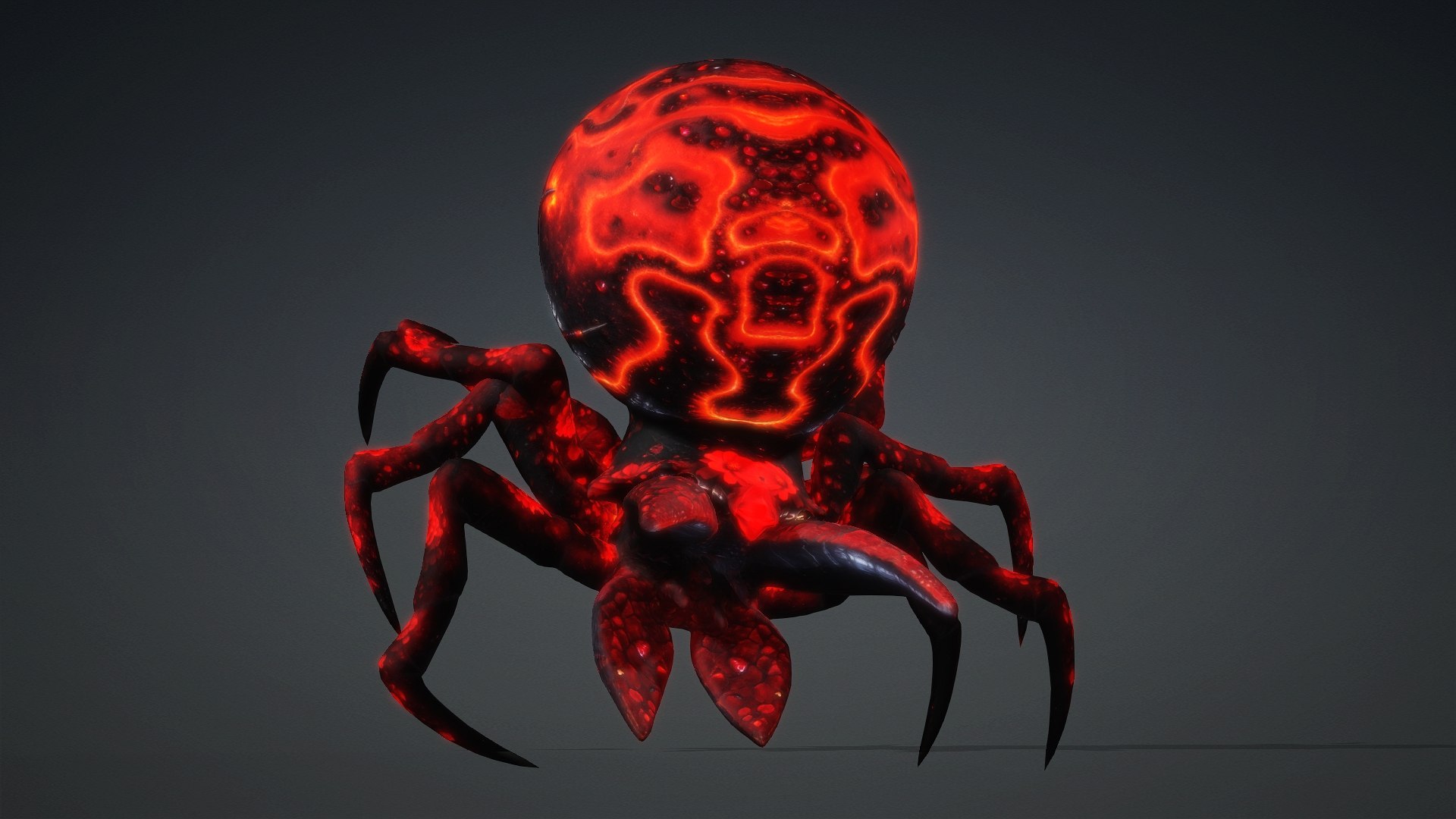 Spider Monster-V1e 3D model https://p.turbosquid.com/ts-thumb/76/amEWsV/J3/preview14/jpg/1776223348/1920x1080/fit_q87/ab791a3ce18949c6a4ee7517df6c2dcfbba43d48/preview14.jpg