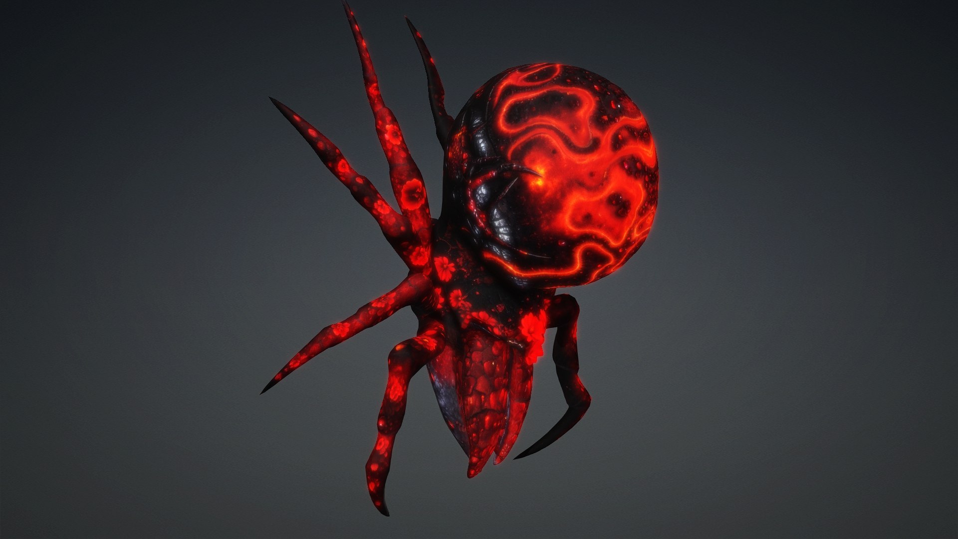 Spider Monster-V1e 3D model https://p.turbosquid.com/ts-thumb/76/amEWsV/RM/preview12/jpg/1776223347/1920x1080/fit_q87/a8dee66c00183144a310d44e52c511784040dbd1/preview12.jpg