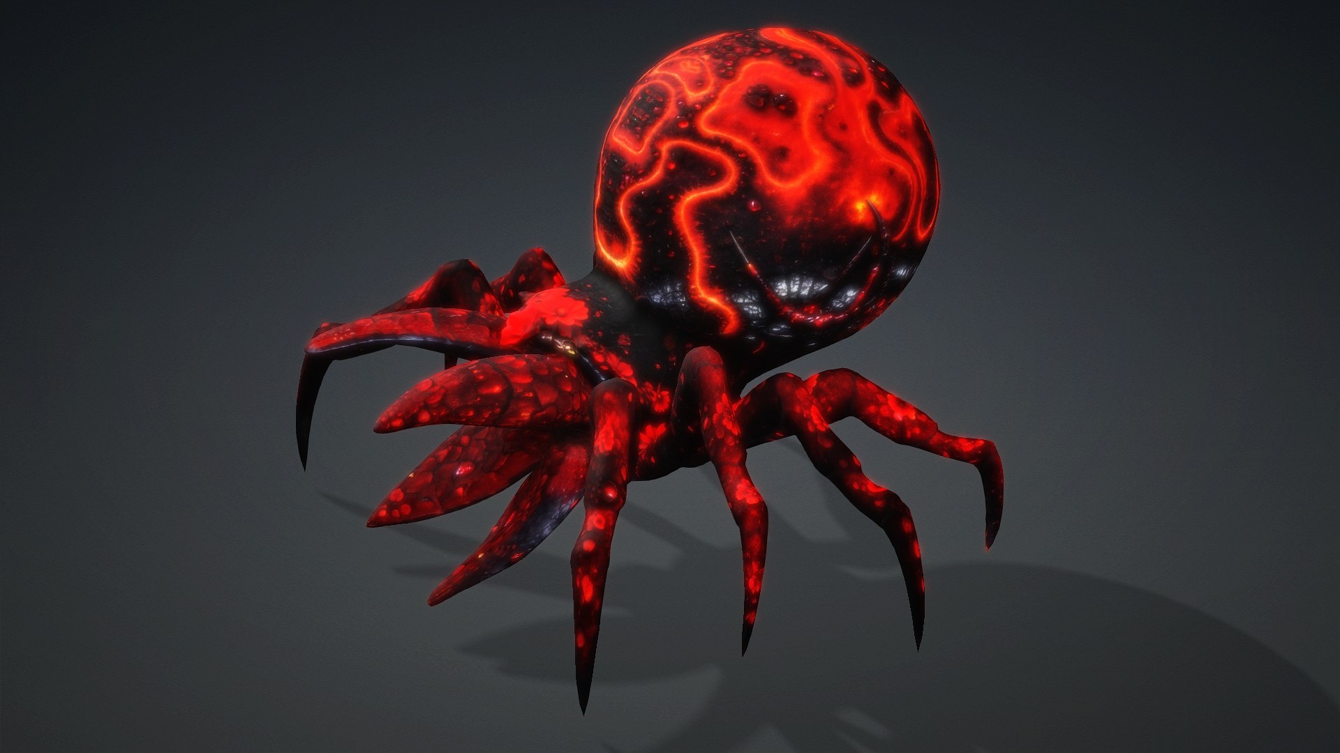 Spider Monster-V1e 3D model https://p.turbosquid.com/ts-thumb/76/amEWsV/kr/preview3/jpg/1776223340/1920x1080/fit_q87/1ca404578aad90718fd2e7538476aca293716918/preview3.jpg