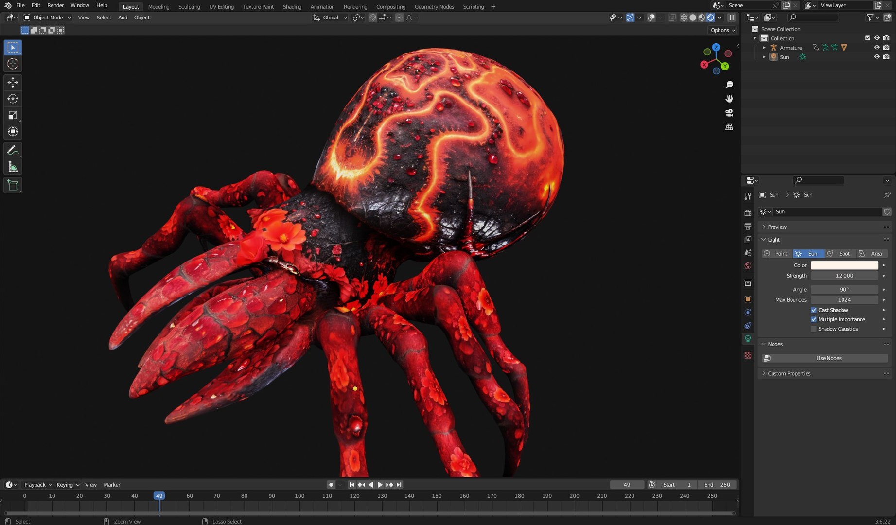 Spider Monster-V1e 3D model https://p.turbosquid.com/ts-thumb/76/amEWsV/nx/wireframe5/jpg/1776223351/1920x1080/fit_q87/2cf56731d24d05bfb25ee2b91b0c7a464d5e03e6/wireframe5.jpg