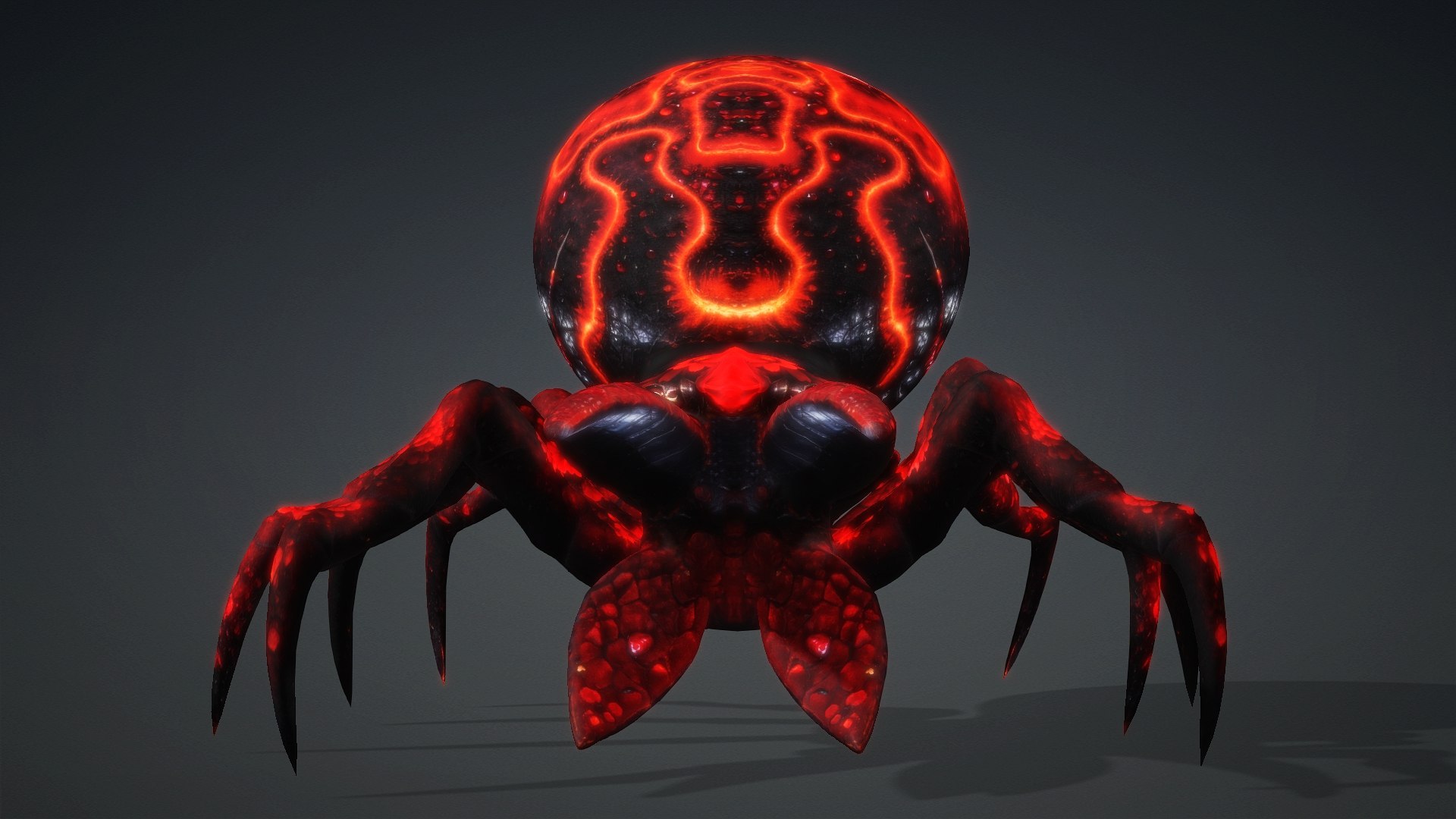 Spider Monster-V1e 3D model https://p.turbosquid.com/ts-thumb/76/amEWsV/yL/preview4/jpg/1776223342/1920x1080/fit_q87/d775747d590836de02e7b3d141de4c5447193d86/preview4.jpg