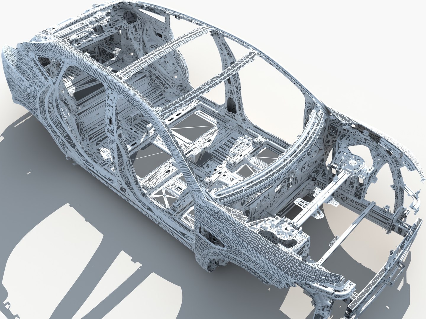 3D Car Frame - TurboSquid 2004221