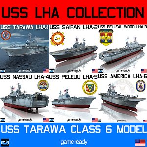 USS LHA Tarawa Class Collection