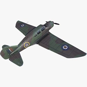 WW2 Airplane Spartan 7W RAF Livery(1)