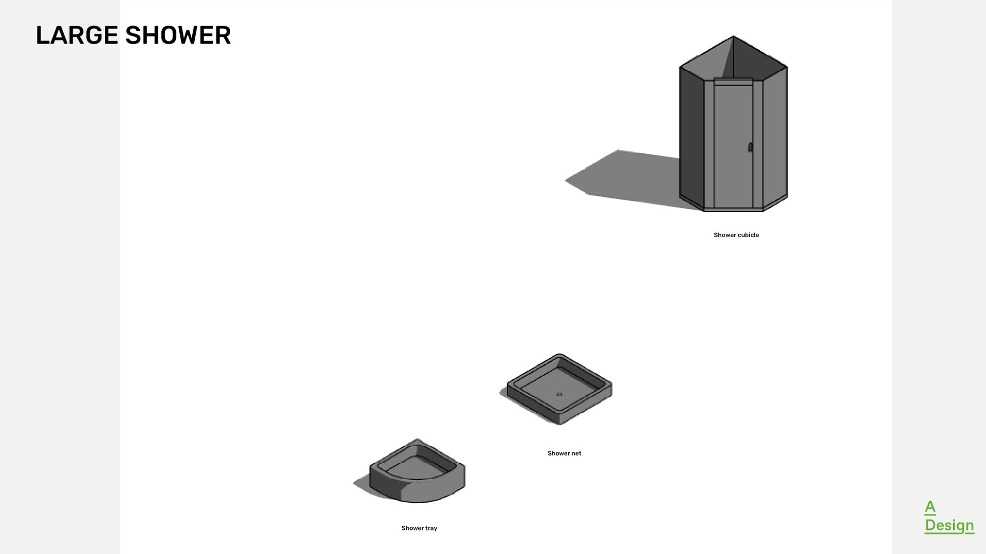 3D Shower Cabins Pack Of Revit Families Model TurboSquid 2017085