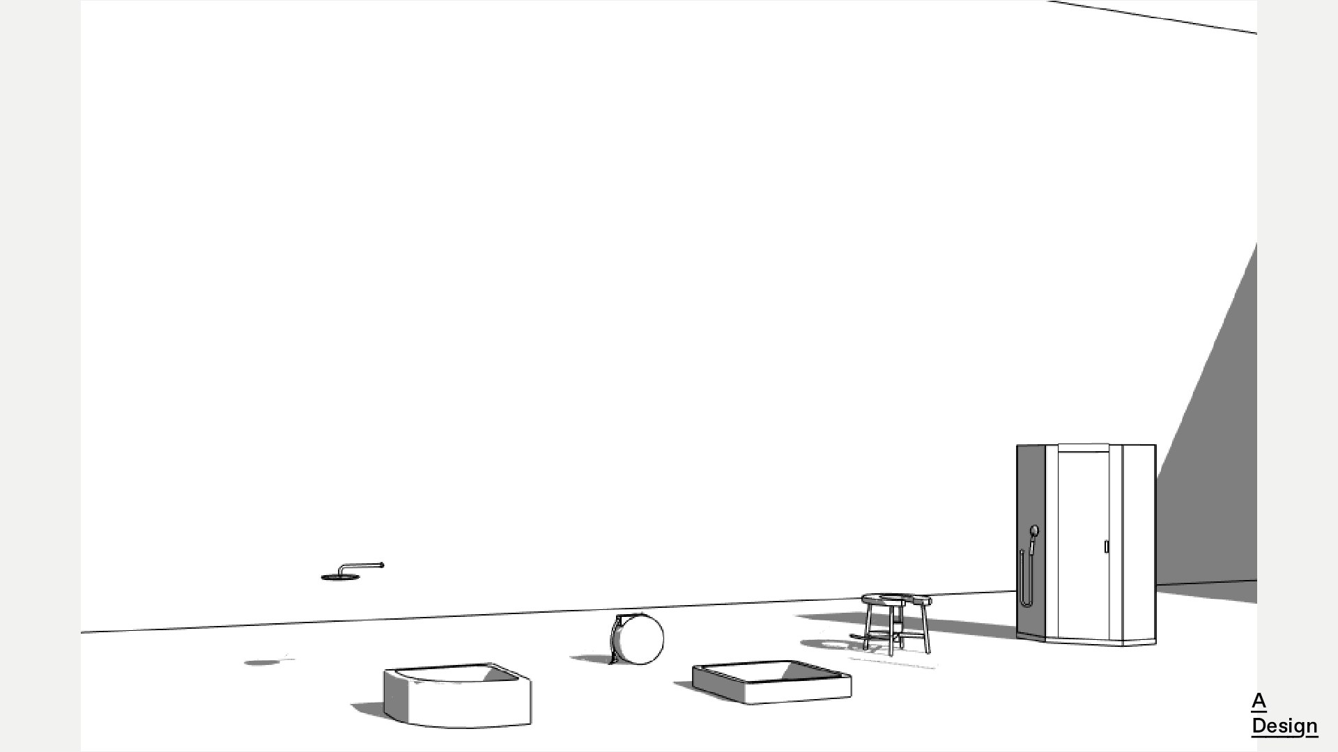 3D Shower Cabins Pack Of Revit Families Model TurboSquid 2017085