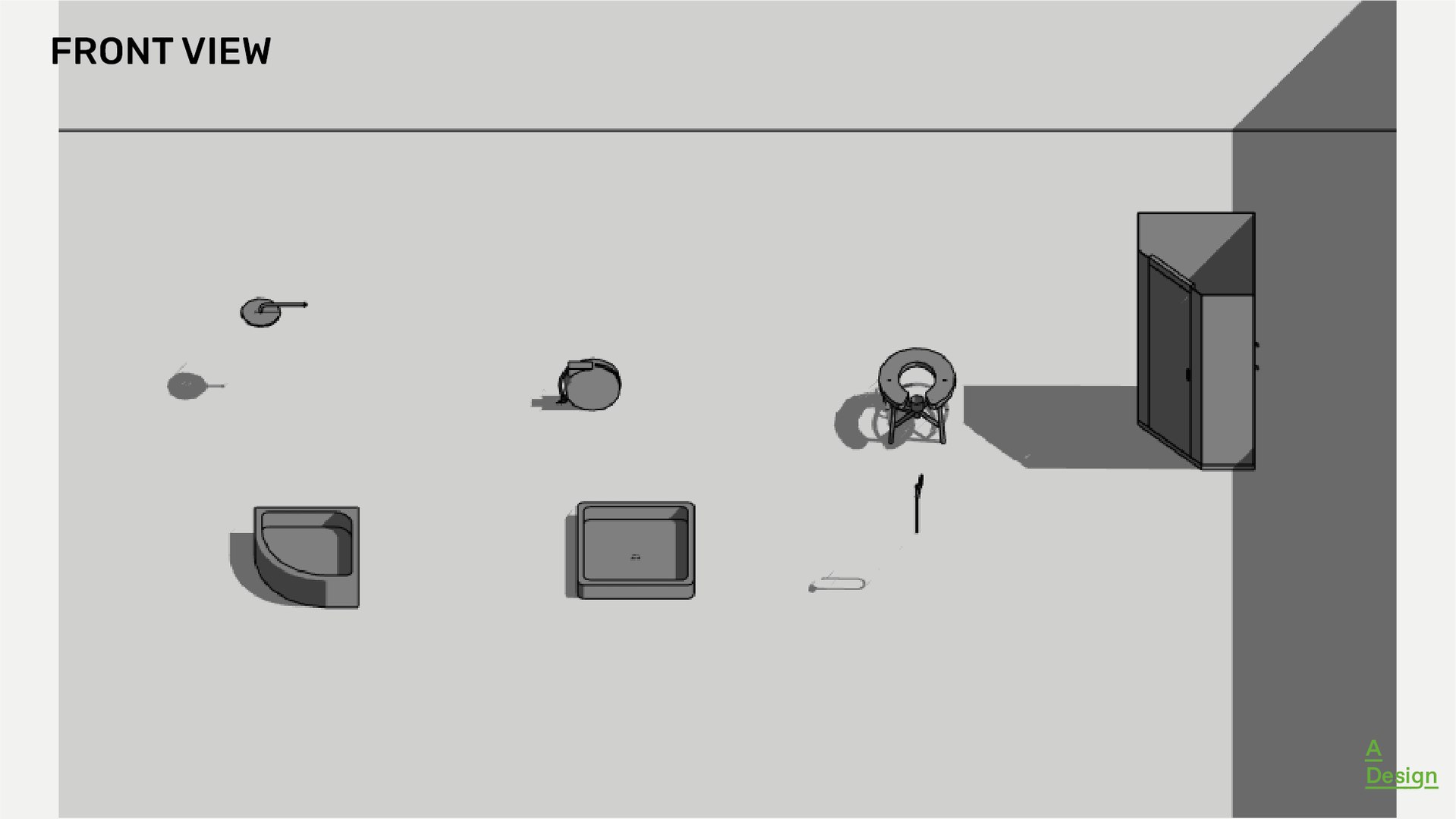 3D Shower Cabins Pack Of Revit Families Model TurboSquid 2017085