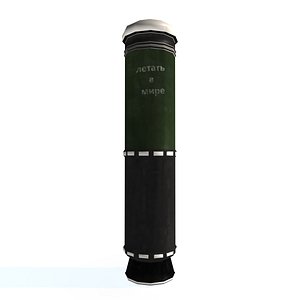 soviet ss-n-20 sturgeon missile 3d c4d
