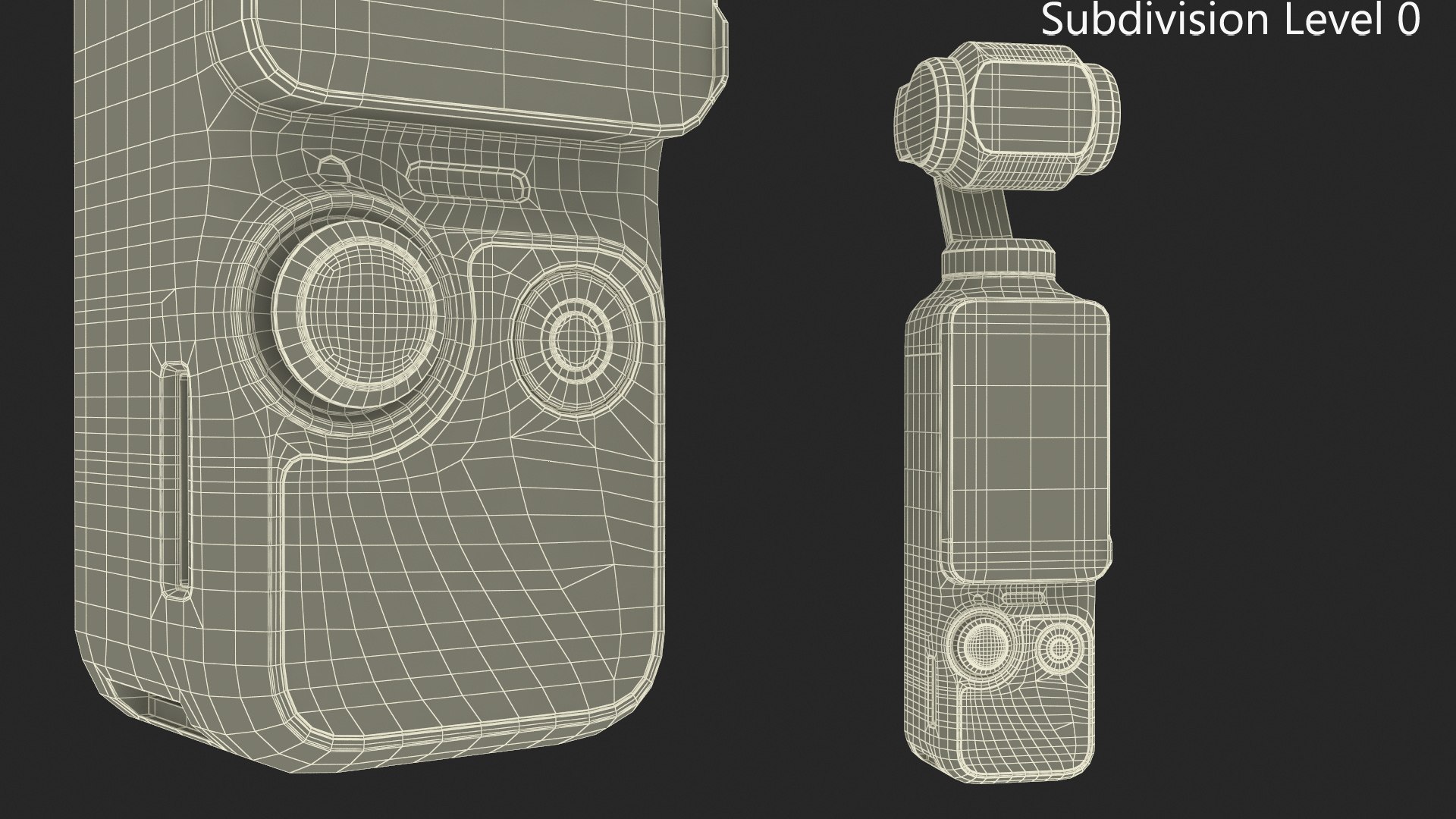 DJI Pocket 3 Camera ON Rigged 3D Model - TurboSquid 2300564