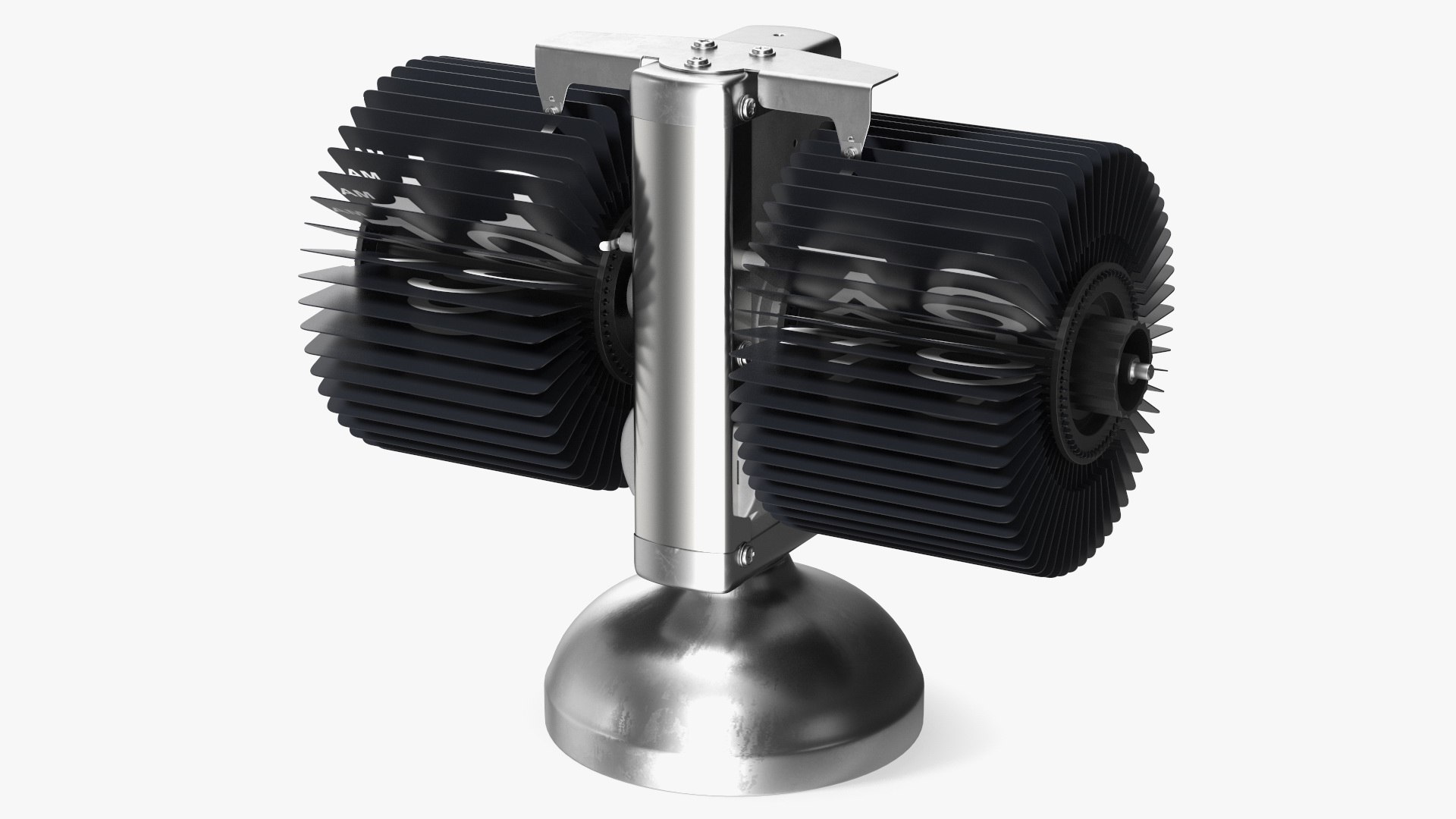 Flip Down Clock Neutral Position 3D model preview