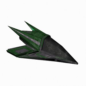 SciFi Starship 4 - Sci-fi Futuristic Spaceship