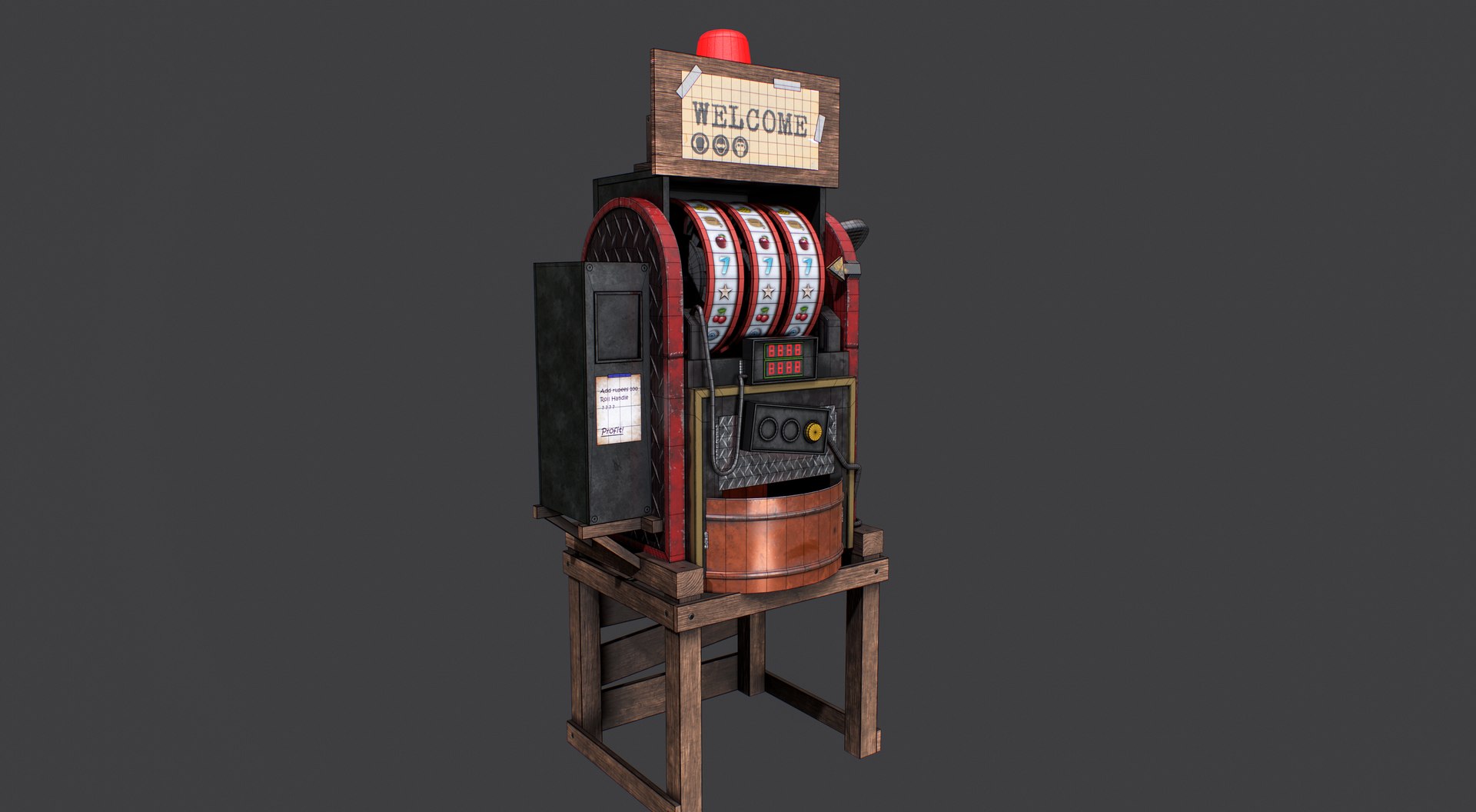 Slot Machine 3D model https://p.turbosquid.com/ts-thumb/76/wgF1XR/Bg/wirefream1/jpg/1764087234/1920x1080/fit_q87/4c90be61d1253b4db5a0bc2cc7556995cd462898/wirefream1.jpg