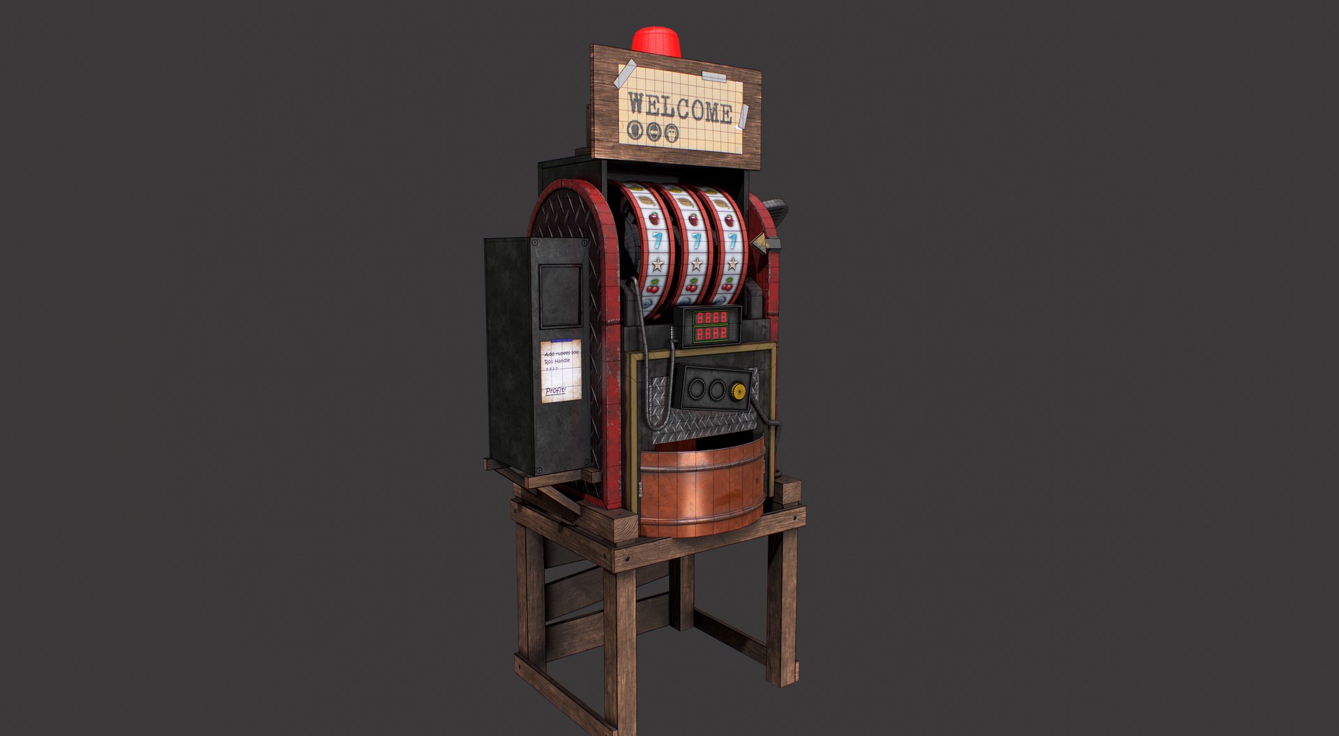 Slot Machine 3D model https://p.turbosquid.com/ts-thumb/76/wgF1XR/Iy/screenshot005/png/1764087243/1920x1080/fit_q87/c4b0520155cf314516e21aee053af0f86d0e70ad/screenshot005.jpg