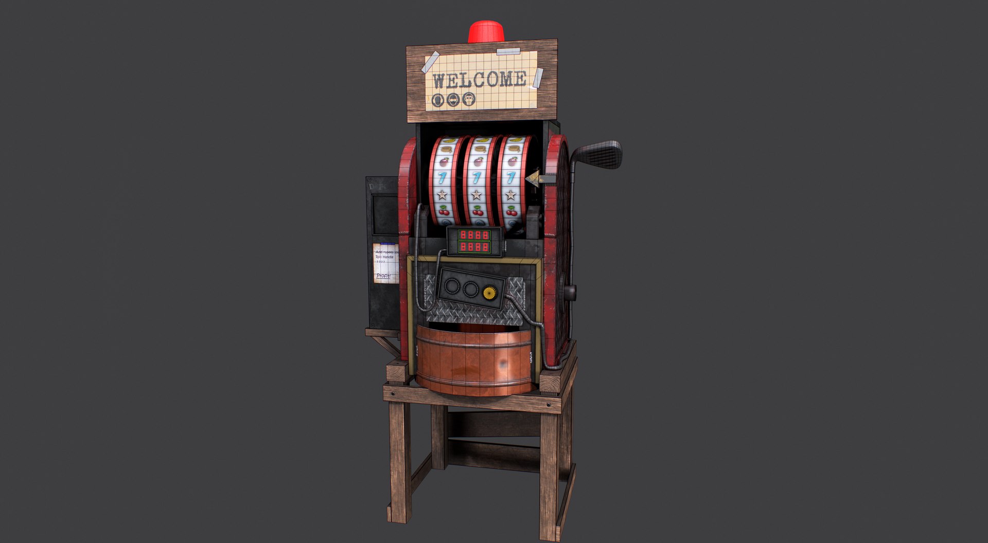 Slot Machine 3D model https://p.turbosquid.com/ts-thumb/76/wgF1XR/os/wirefream2/jpg/1764087240/1920x1080/fit_q87/80f5996263429a99900090a1c63f61dd81637c89/wirefream2.jpg