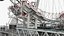 London Eye Millennium Wheel Rigged