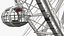 London Eye Millennium Wheel Rigged