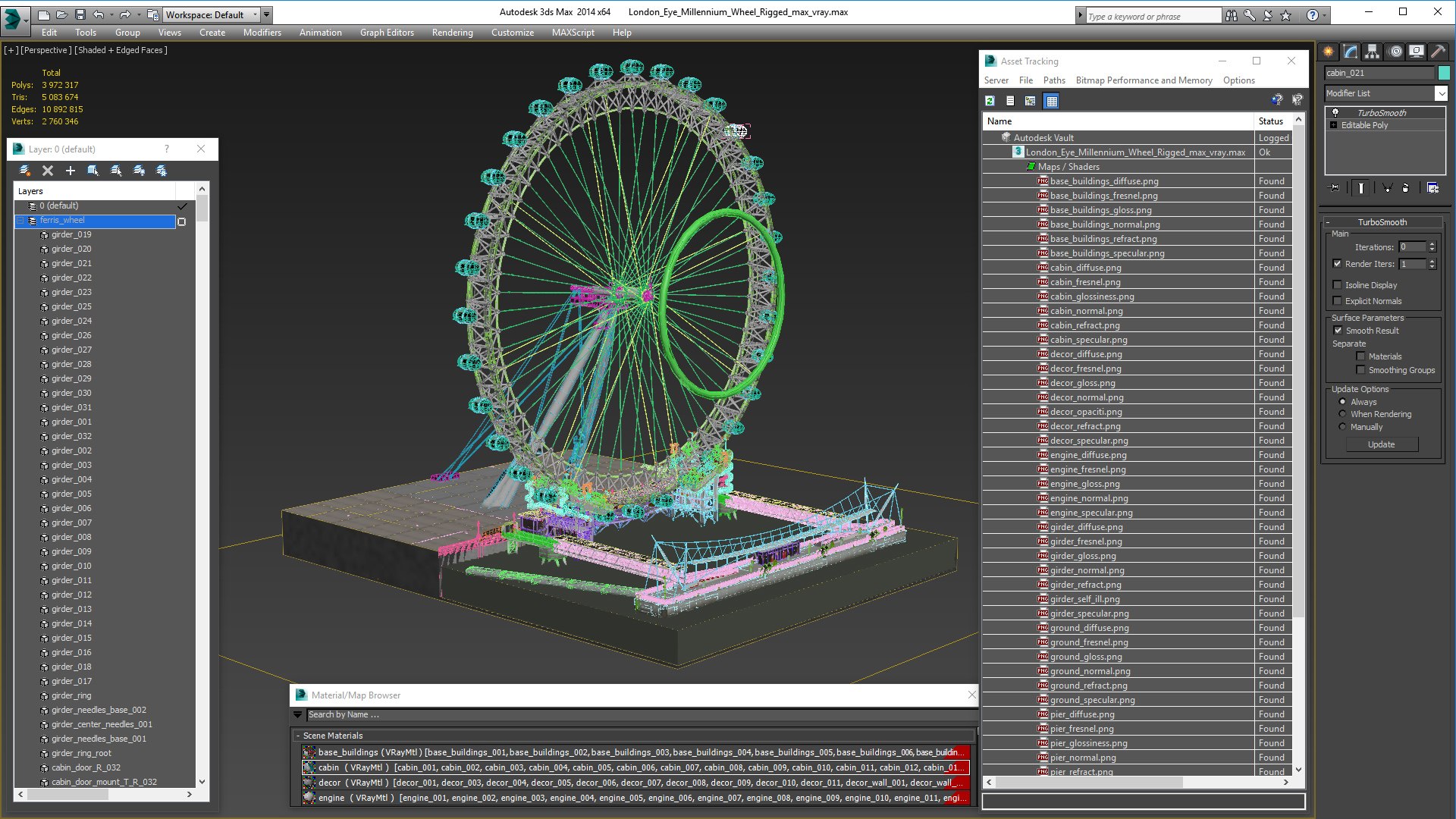 3D london eye millennium wheel model https://p.turbosquid.com/ts-thumb/77/5yhTQ6/cEFKoJPc/londoneyemillenniumwheelriggedvray3dmodel052/jpg/1592896360/1920x1080/fit_q87/4ed5a74f2b4eeec9cf8c61e8db797a71812d4e0c/londoneyemillenniumwheelriggedvray3dmodel052.jpg