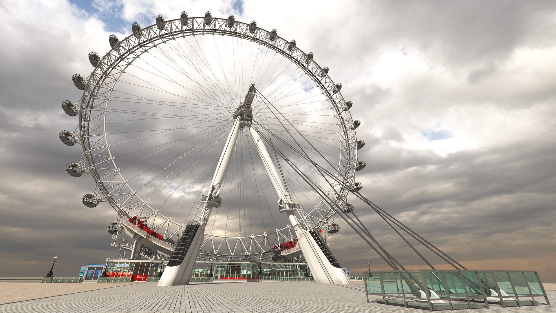 3D london eye millennium wheel model https://p.turbosquid.com/ts-thumb/77/5yhTQ6/lxYs3LNG/londoneyemillenniumwheelriggedvray3dmodel002/jpg/1592895968/1920x1080/fit_q87/778b7af221c7dfa305a115b22fa52475b14eb636/londoneyemillenniumwheelriggedvray3dmodel002.jpg