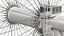 London Eye Millennium Wheel Rigged
