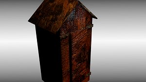 obj medieval cupboard