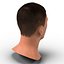 Male Head with Hair Rigged Modèle 3D