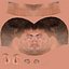 Male Head with Hair Rigged Modèle 3D