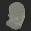 Male Head with Hair Rigged Modèle 3D