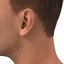 Male Head with Hair Rigged Modèle 3D