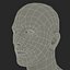Male Head with Hair Rigged Modèle 3D