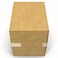 Cardboard Box 2 3D Model