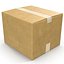 Cardboard Box 2 3D Model