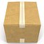 Cardboard Box 2 3D Model