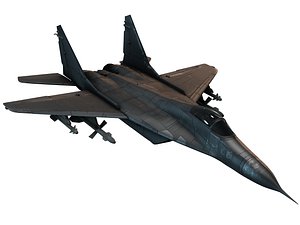 jet combat 3d model