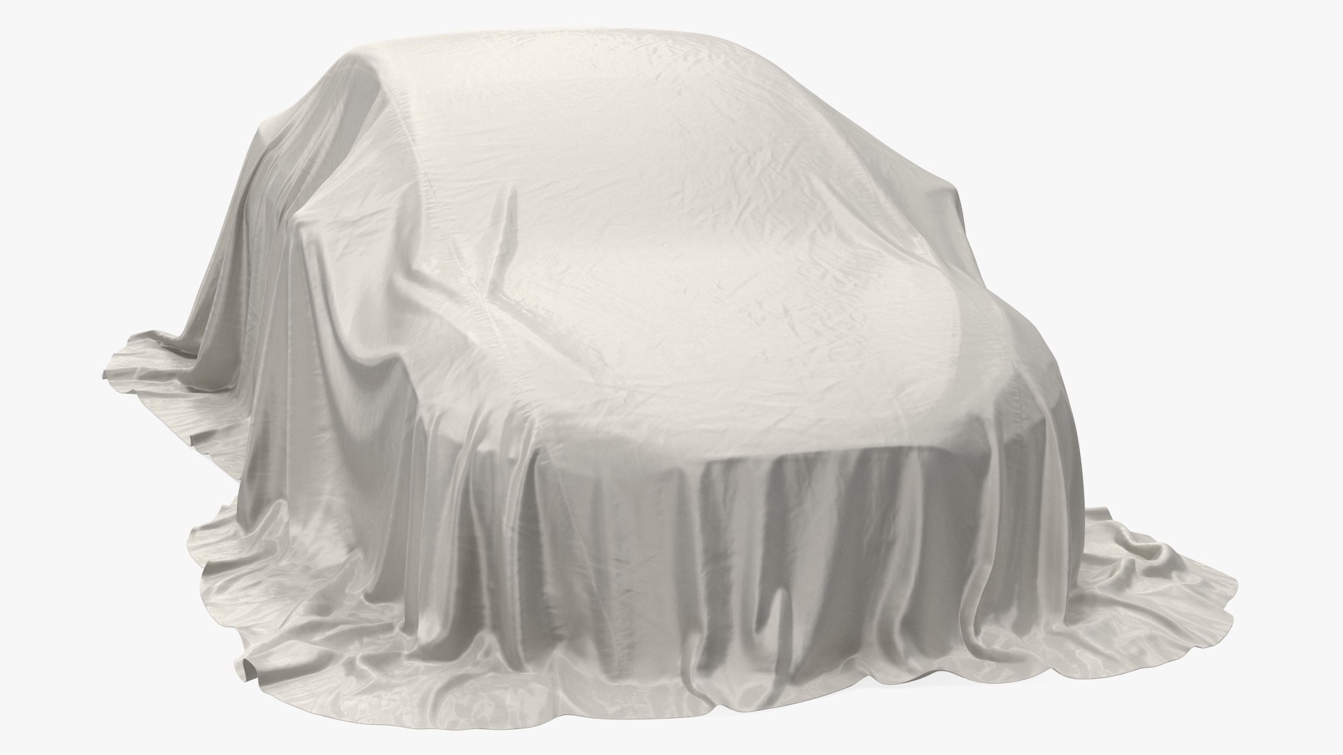 Outdoor Cover Car Sedan 3D model preview
