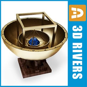 Armillary sphere 02 by 3DRivers