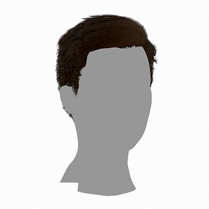 Short Parted Hair - Male Hair 2