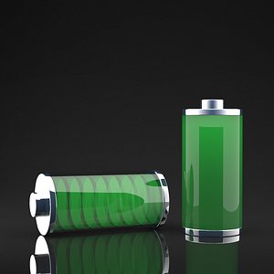 glass battery indicator