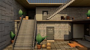 3D house interior