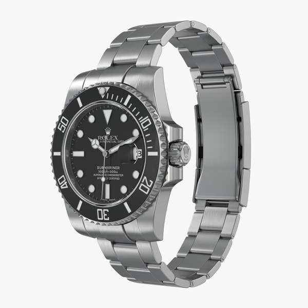 rolex submariner 3d model