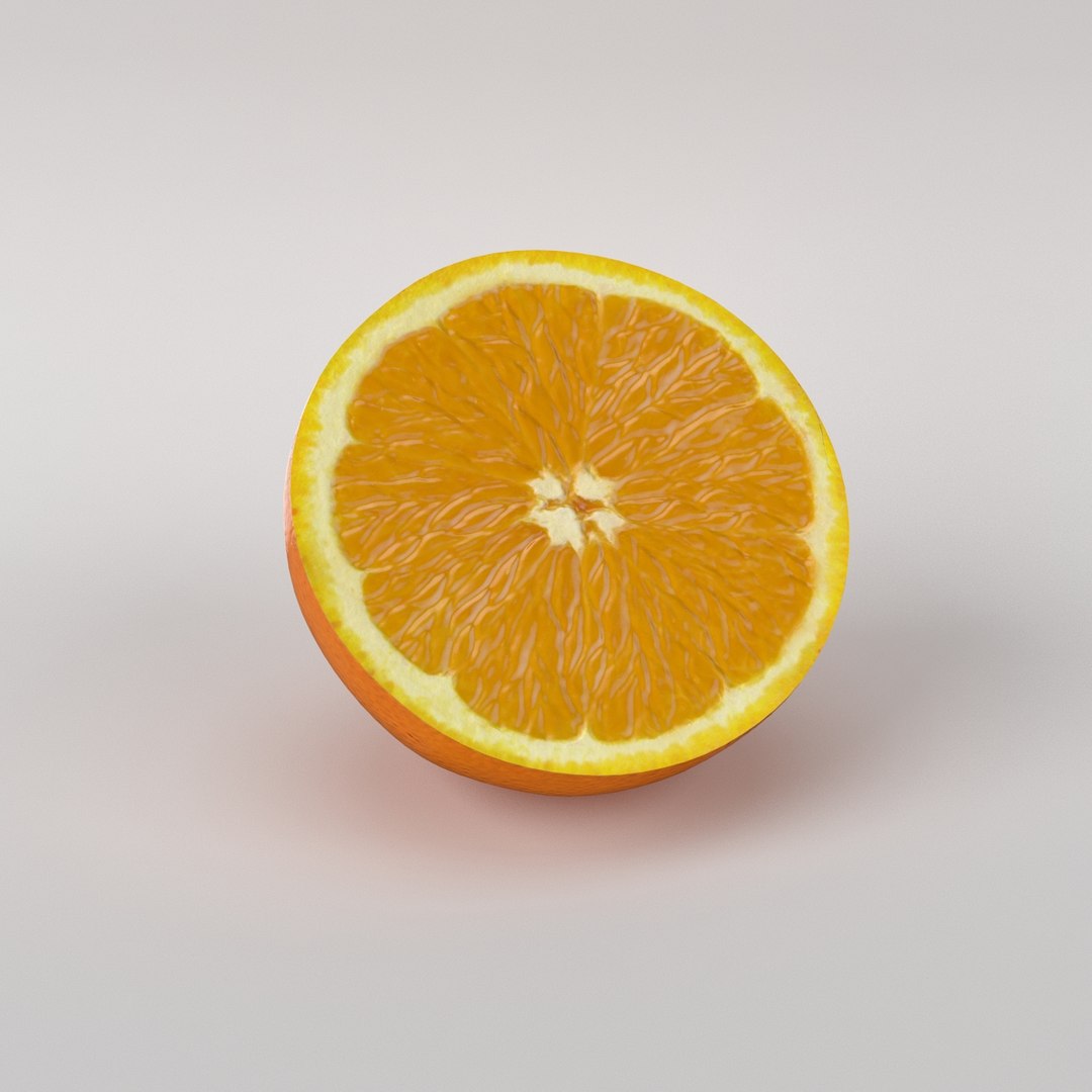 Photorealistic Orange Fruits 3d Max