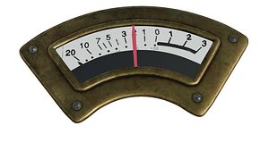 old vu-meter