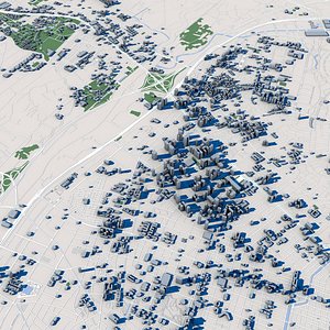 Taichung City Taiwan 3D