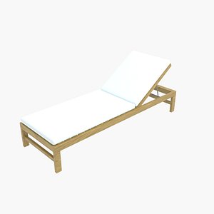 3D Sun Lounger