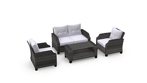 Patio Conversation Sets 3D model