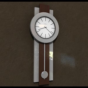 3d model clock