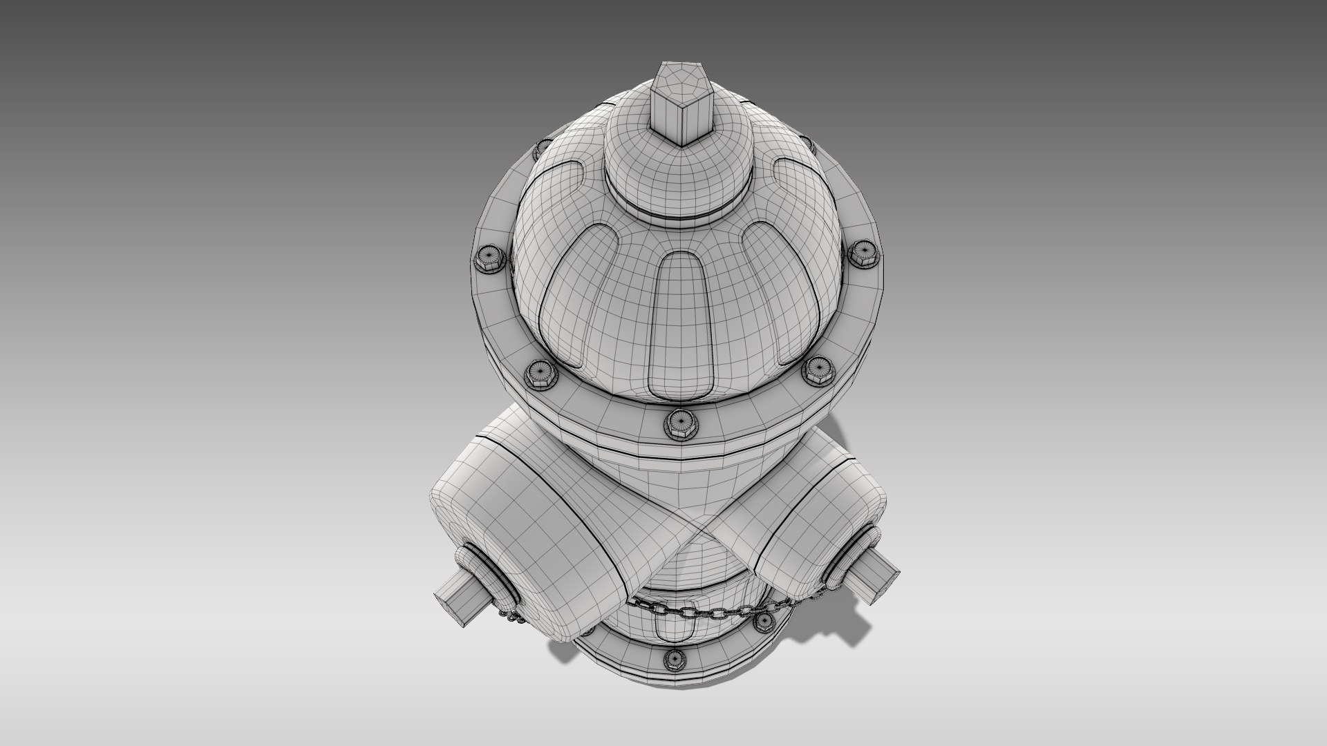 3D hydrant - TurboSquid 1704162