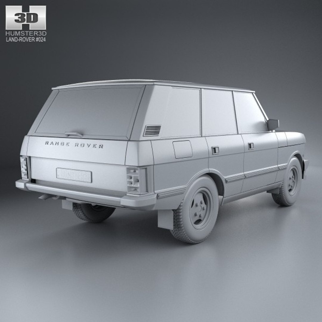 c4d range rover land