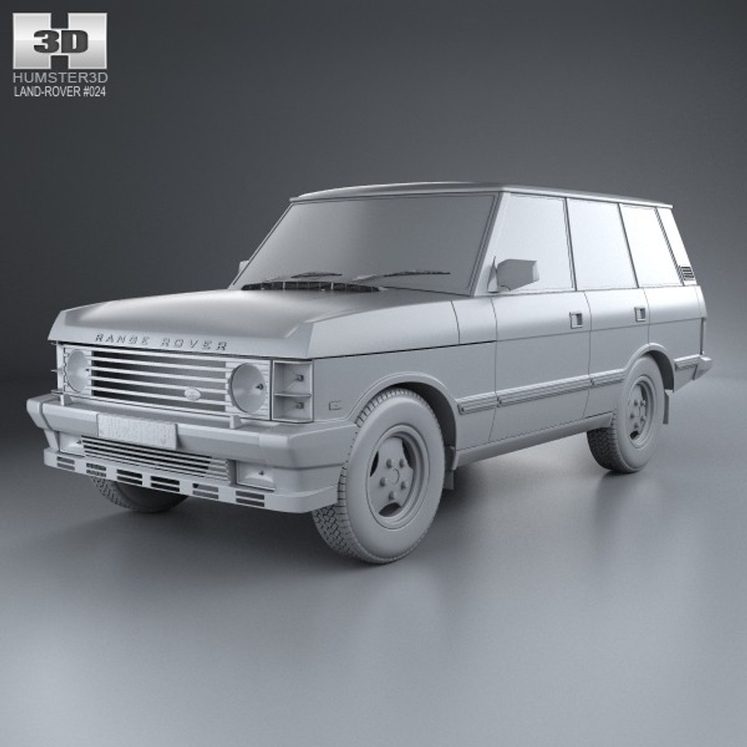 c4d range rover land