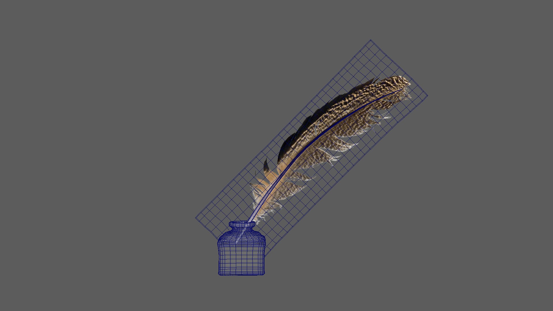 Inkwell 3D Model - TurboSquid 1754713